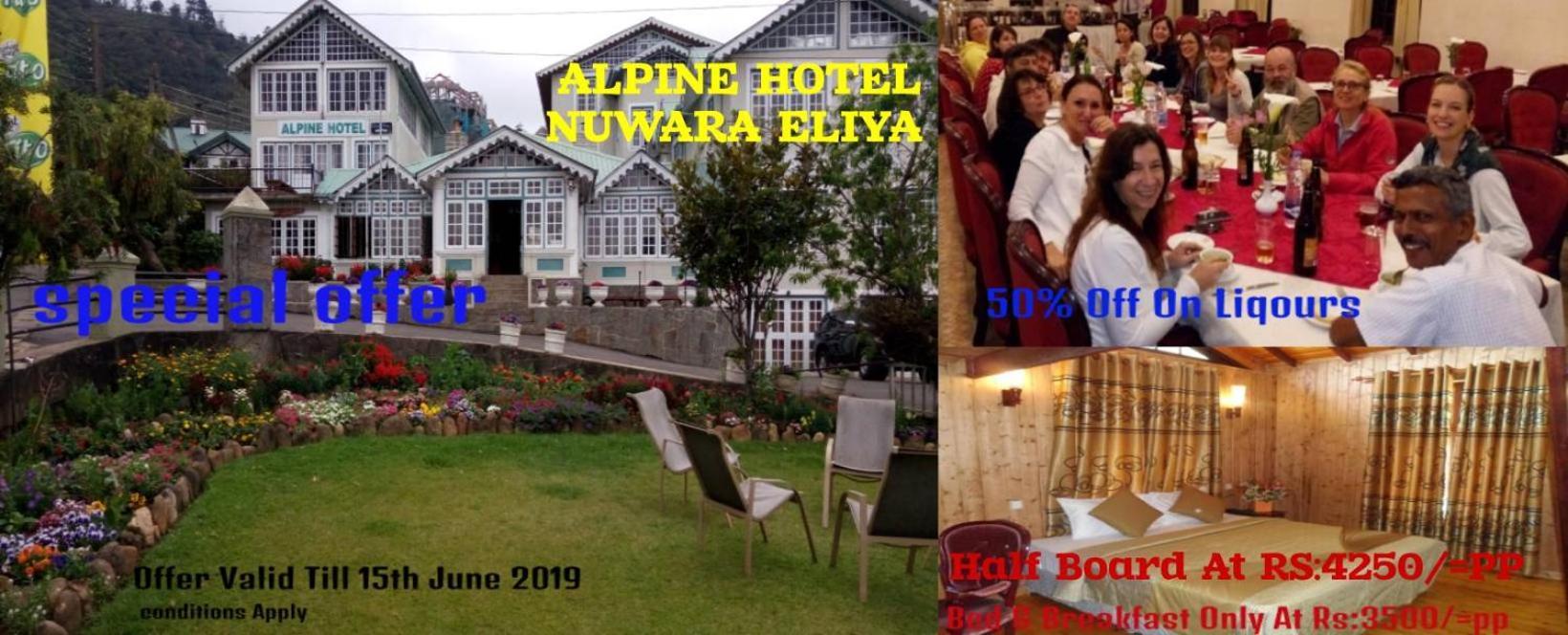 Alpine Hotel Nuwara Eliya Ngoại thất bức ảnh